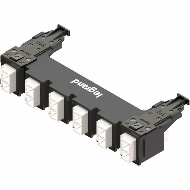 Ortronics HDJ Series 6 MPO Fiber Adapter Panel, White