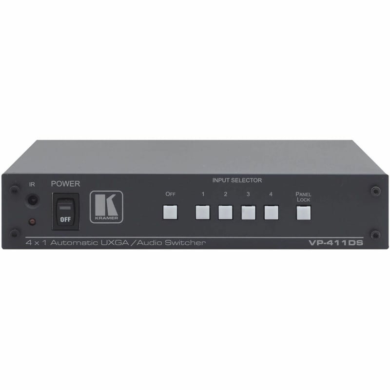 Kramer 4x1 Computer Graphics Video & Stereo Audio Standby Switcher - Thumbnail 1