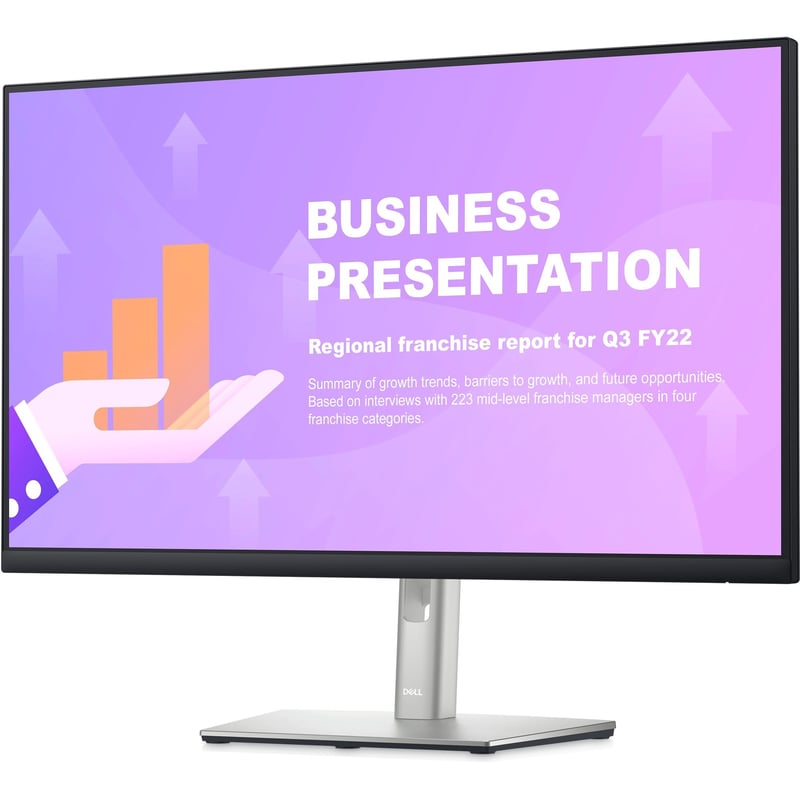Dell P2722HE 27" Class Full HD LCD Monitor - 16:9 - Black, Silver - Thumbnail 1