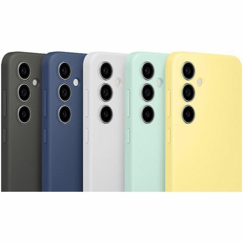 Samsung Galaxy S24 FE Silicone Case, Blue - Thumbnail 4