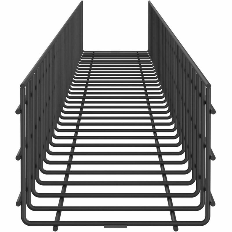 Panduit Wire Basket 6" H x 8" W, Black Powdered Coated - Thumbnail 1