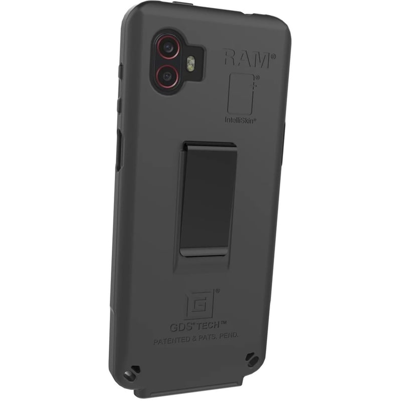 RAM Mounts IntelliSkin Carrying Case Samsung Galaxy XCover6 Pro Smartphone, Stylus - Black - Thumbnail 3