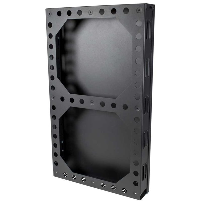 Rack Solutions 2U Secure Wall Mount Rack - Thumbnail 2