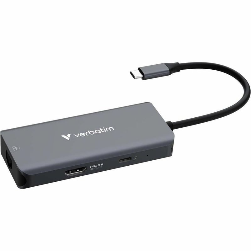 Verbatim USB-C Essentials Multiport Hub- 6 Ports - Thumbnail 2