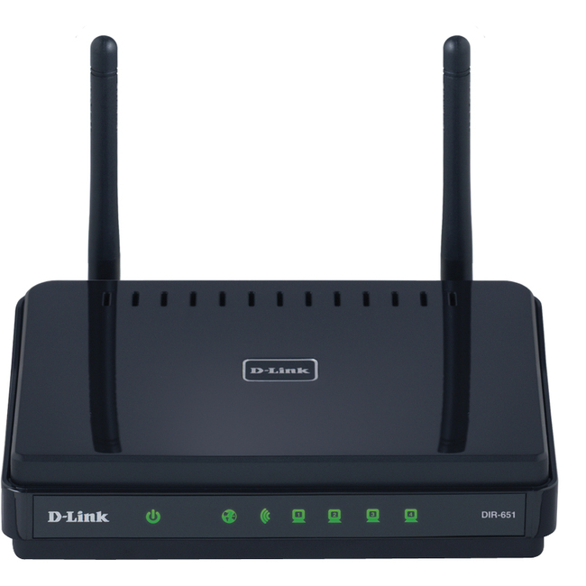 D-Link DIR-651 Wi-Fi 4 IEEE 802.11n Wireless Router - Thumbnail 1