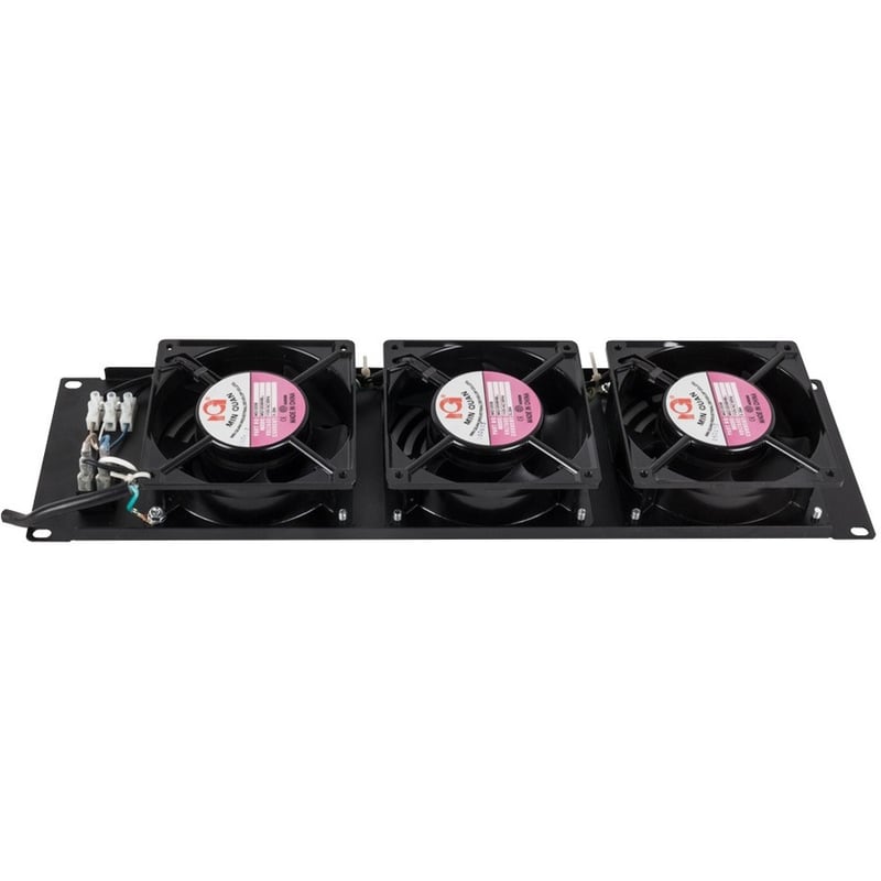 Rack Solutions 3U Horizontal Fan Panel - Thumbnail 1