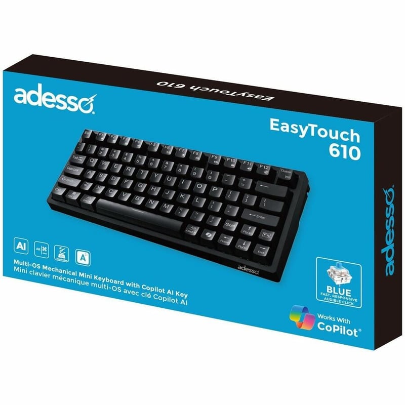MULTI O/S 2X LRG PRT MINI KB MECHANICAL KEYBOARD USB