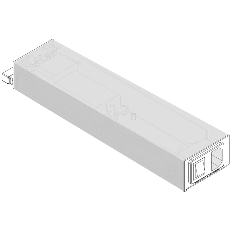 SLC8000 SINGLE AC PSU MODULE 100 TO 240 VAC