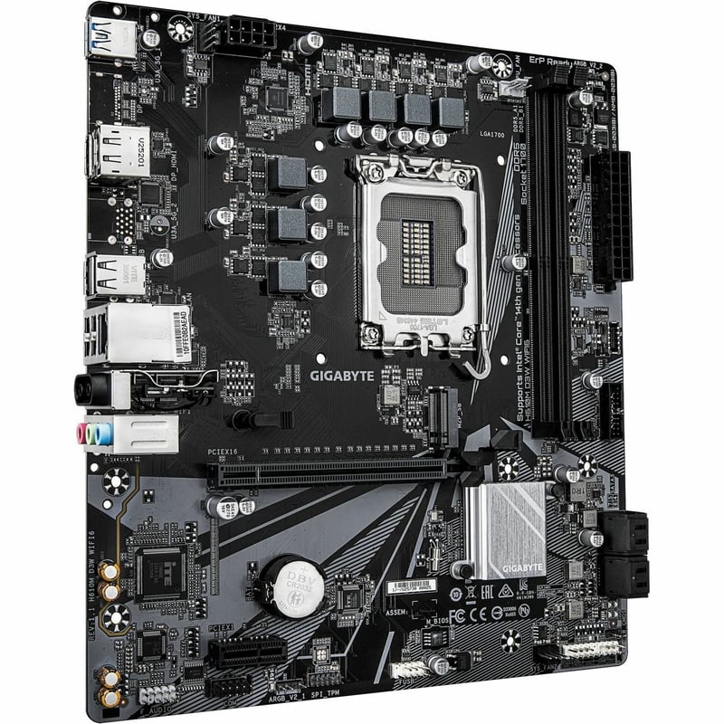 GIGABYTE H610M D3W WIFI6 5+1+1 WIFI6 LGA1700 - Thumbnail 1
