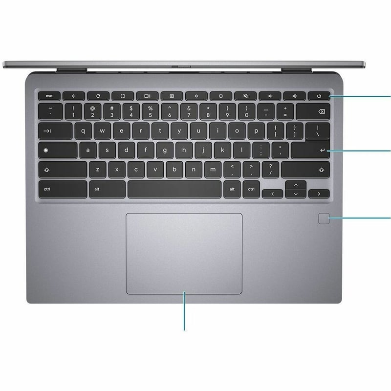 Dell Latitude 5000 5430 14" Chromebook - Full HD Plus - 1920 x 1200 - Intel Core i5 12th Gen i5-1235U Deca-core (10 Core) 3.30 GHz - 8 GB Total RAM - 256 GB SSD - Titan Gray