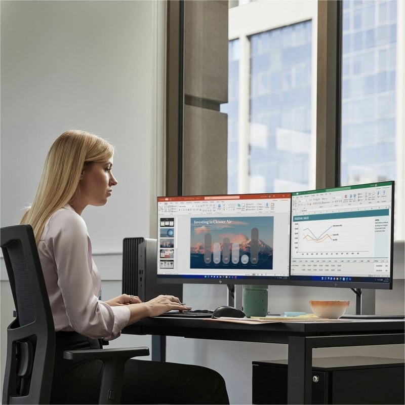 HP Pro SFF 400 G9 Desktop Computer - Intel Core i5 12th Gen i5-12500 Hexa-core (6 Core) 3 GHz - 16 GB RAM DDR4 SDRAM - 256 GB M.2 PCI Express NVMe SSD - Small Form Factor - Thumbnail 5