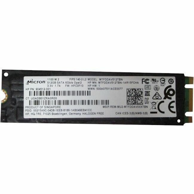 HPI SOURCING - NEW 512 GB Solid State Drive - 2.5" Internal - SATA (SATA/600)