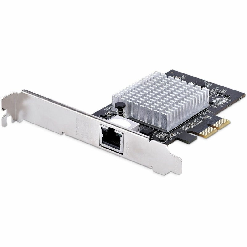 StarTech.com 1-Port 10Gbps PCIe Network Adapter Card, Network Card for PC/Server, PCIe Ethernet Card w/Jumbo Frame, NIC/LAN Interface Card - Thumbnail 1