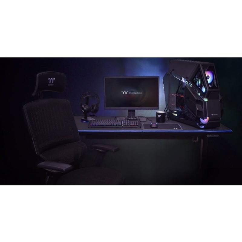 Thermaltake ToughDesk 300 RGB Battlestation Gaming Desk - Thumbnail 2