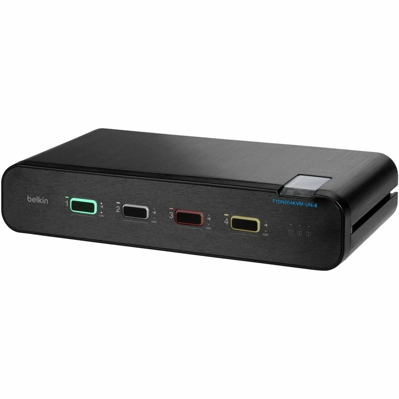 Belkin Universal 2nd Gen Secure KVM Switch, 4-Port Dual Head w/ CAC - Thumbnail 1