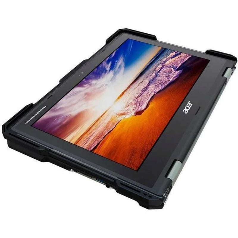 Rugged Hard Shell Case for Acer Chromebook 511 (R756TN) w/ Stylus Cutout - Thumbnail 4