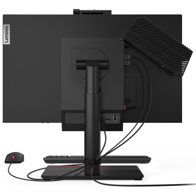 Lenovo ThinkCentre M60q 12JL0003US Chromebox - Intel Core i3 12th Gen i3-1215U Hexa-core (6 Core) 1.20 GHz - 16 GB RAM DDR4 SDRAM - 256 GB M.2 PCI Express NVMe 4.0 x4 SSD - Tiny - Black - Thumbnail 3
