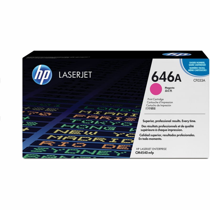 HP 646A (CF033A) Original Toner Cartridge - Single Pack - Thumbnail 1