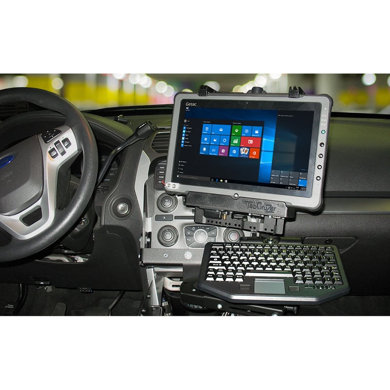 Gamber-Johnson Vehicle Mount for Tablet, Notebook - Black Powder Coat - Thumbnail 2