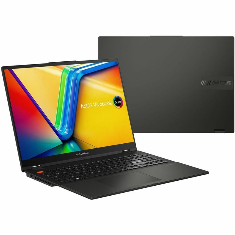 Asus Vivobook S 16 Flip OLED TN3604 TN3604YA-DS51T 16" Touchscreen Convertible 2 in 1 Notebook - WUXGA - 60 Hz - AMD Ryzen 5 7530U - 8 GB - 512 GB SSD - Midnight Black - Thumbnail 5