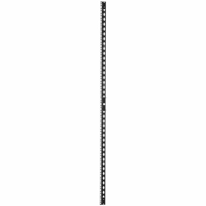 Panduit Equipment Rail Kit, 600mm x 45RU, Black - Thumbnail 1
