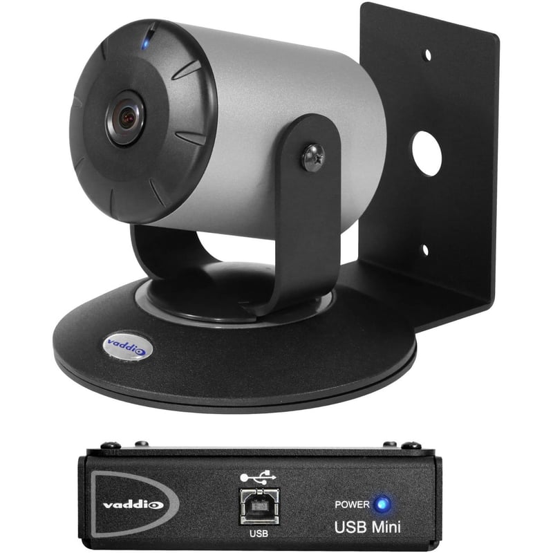 Vaddio WideSHOT Video Conferencing Camera - 2.1 Megapixel - 60 fps - Silver, Black - Thumbnail 1
