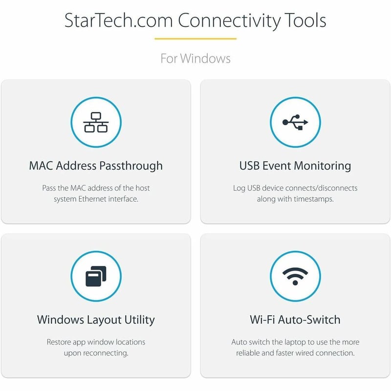 StarTech.com Thunderbolt 3 Dock w/USB-C Host Compatibility - Dual 4K 60Hz DP 1.4 or HDMI TB3/USB-C Docking Station - 1x 8K - 96W PD/5xUSB - Thumbnail 2