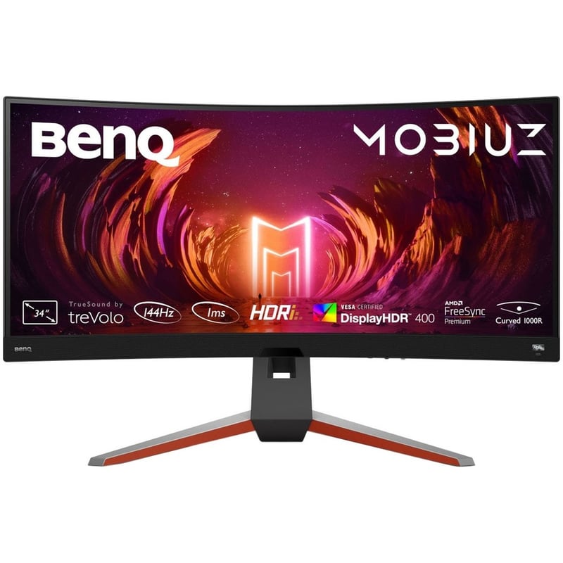 BenQ MOBIUZ EX3410R 34" Class UW-QHD Curved Screen Gaming LED Monitor - 21:9 - Thumbnail 4