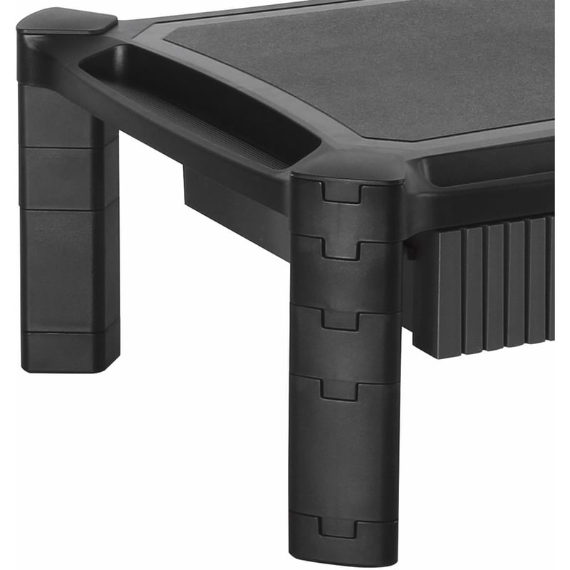 StarTech.com Adjustable Monitor Riser, Drawer, Monitors up to 32" (22lb/10kg), Adjustable Height, Monitor Stand, Computer Monitor Riser - Thumbnail 3