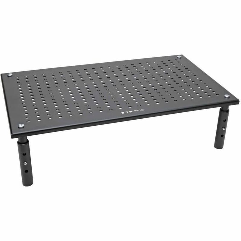 Tripp Lite by Eaton Monitor Riser for Desk 18 x 11 in. - Height Adjustable Metal Black - Thumbnail 3