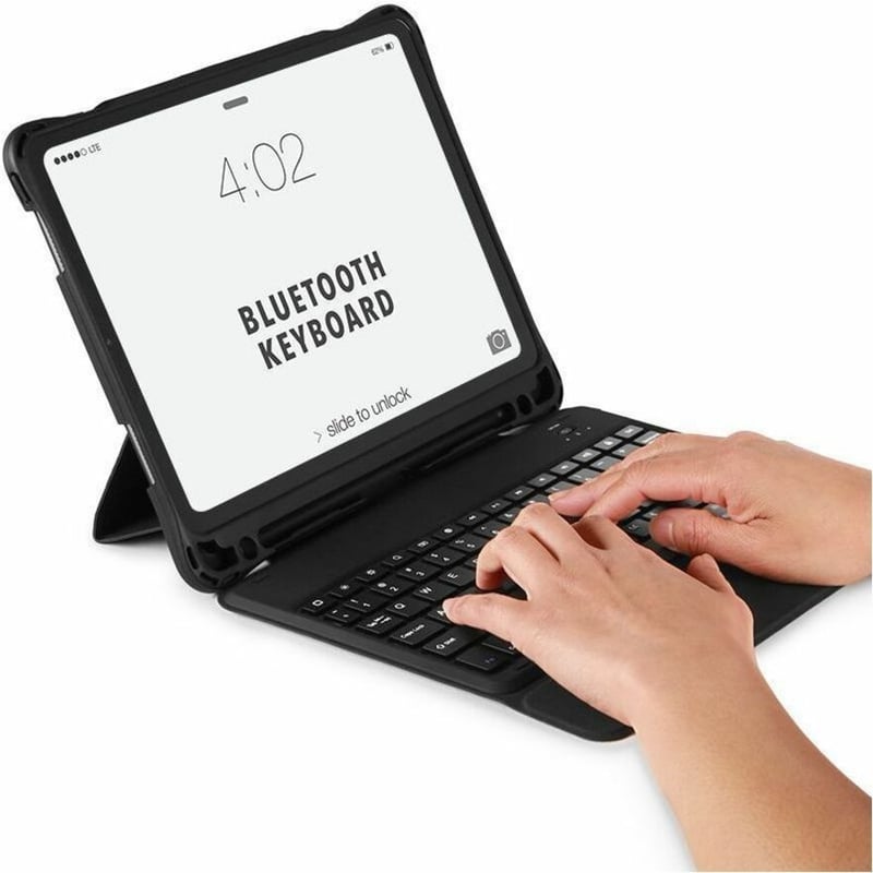 Cellairis Rugged Folio Rugged Keyboard/Cover Case (Folio) for 11" Apple iPad Pro Tablet - Thumbnail 2