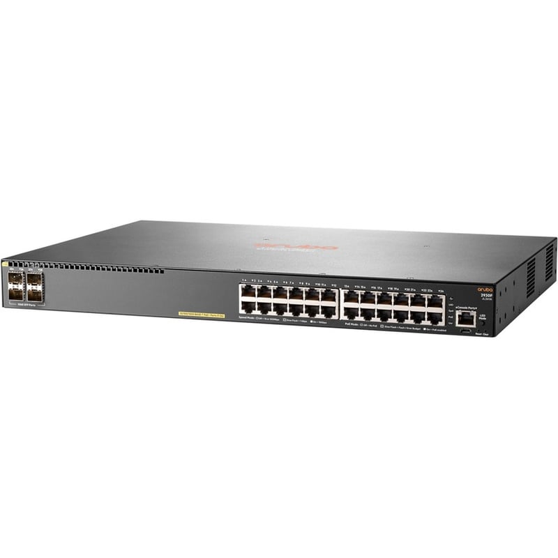 HPE 2930F 24G PoE+ 4SFP Switch - Thumbnail 2
