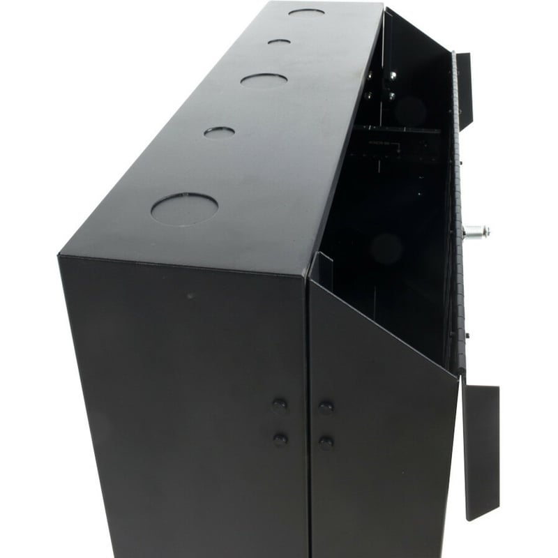 Rack Solutions 5U Secure Vertical Wall Mount with Hinged Door 30in Deep - Thumbnail 2