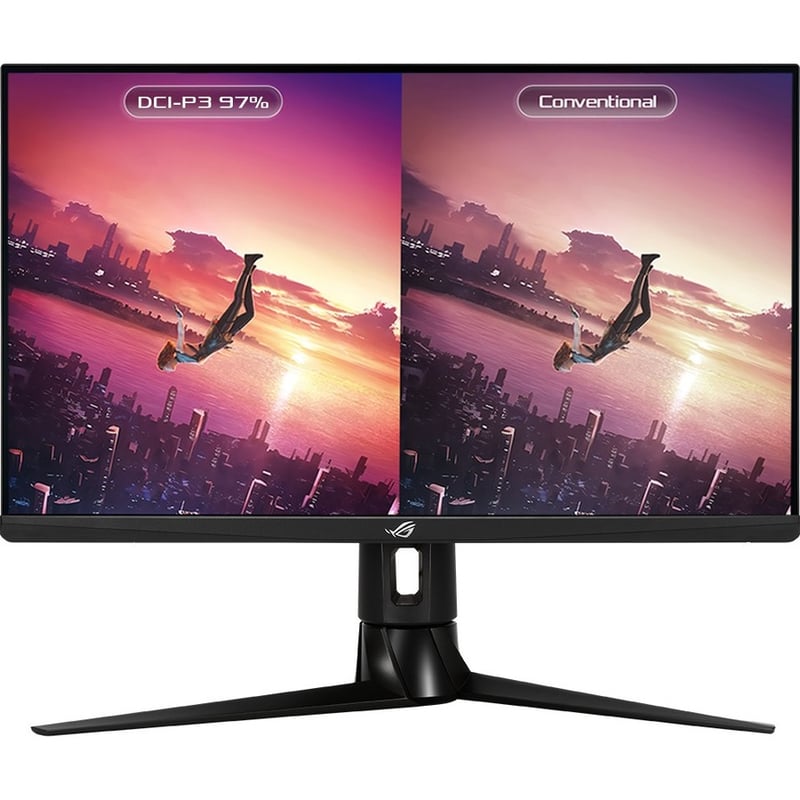 ASUS ROG Strix 27" 1440P HDR Gaming Monitor (XG27AQM) - QHD (2560 x 1440), Fast IPS, 270Hz, 0.5ms, Extreme Low Motion Blur Sync, G-SYNC Compatible, DisplayHDR 400, Eye Care, DisplayPort, HDMI, USB 3.0 - Thumbnail 4