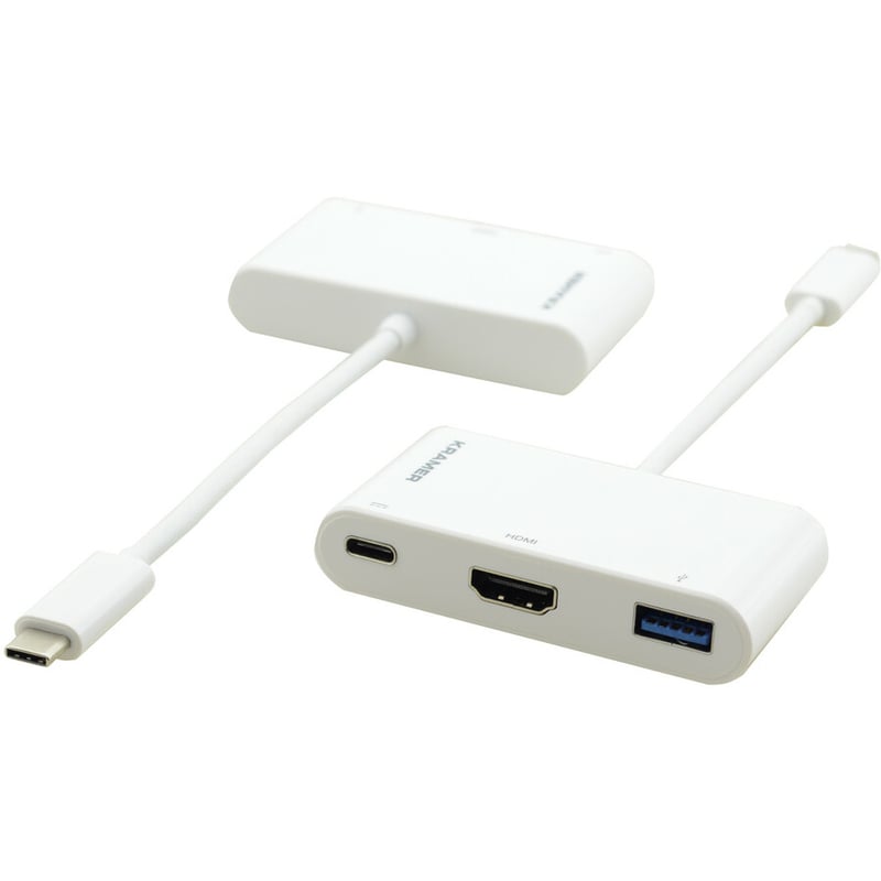 Kramer USB 3.1 Type-C to HDMI & USB 3.0 & PD Adapter Cable - Thumbnail 4