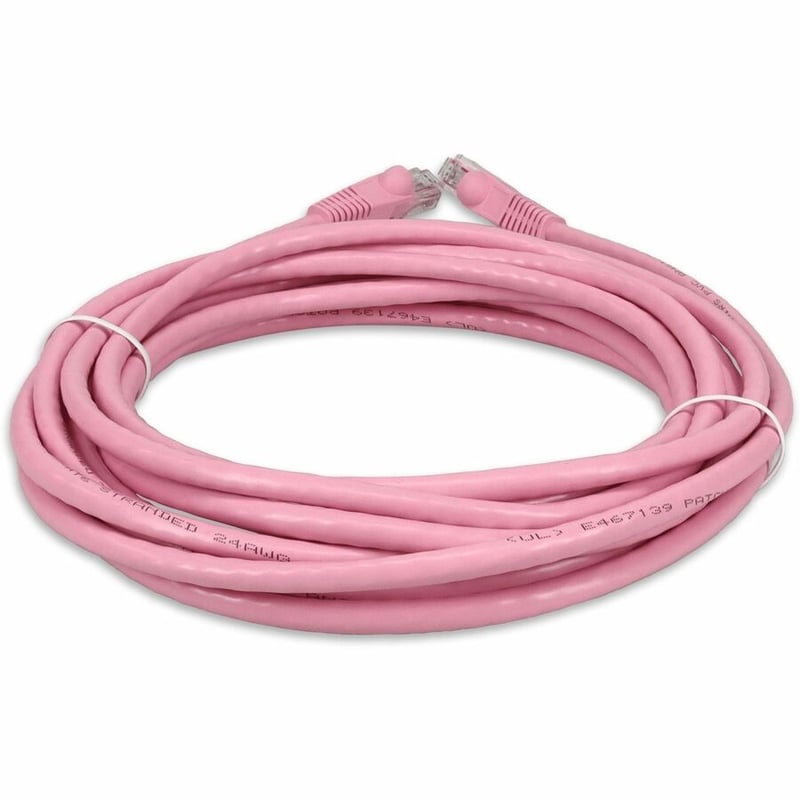 1.5FT PINK CAT6 UTP PVC SNAGLESS BUBBLE BOOT - Thumbnail 4