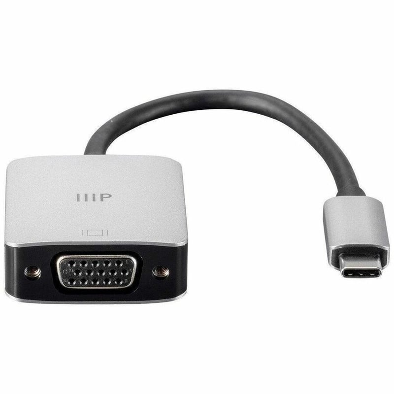 MONOPRICE CONSUL SERIES USB-C VGA ADAPTER - Thumbnail 3