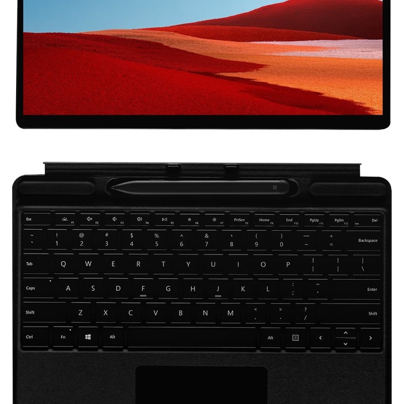 Microsoft Surface Pro X Tablet - 13" - Microsoft SQ1 - 16 GB - 512 GB SSD - Windows 10 Pro - 4G - Matte Black