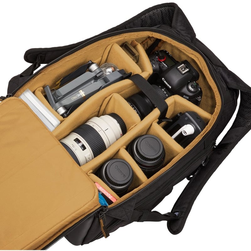 Case Logic Viso CVBP-106 Carrying Case (Backpack) Digital Camera, Notebook, Tablet PC - Black - Thumbnail 2