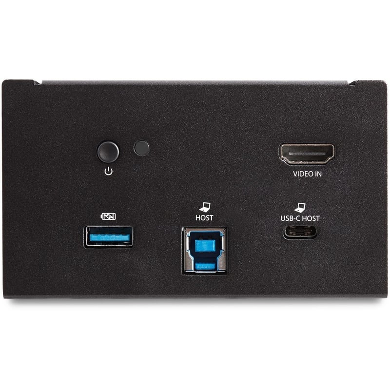 StarTech.com Laptop docking module for the conference table connectivity box lets you access boardroom or huddle space devices - Set up conference calls using applications such as Skype for Business - USB-C or USB-A laptop docking - Thumbnail 3