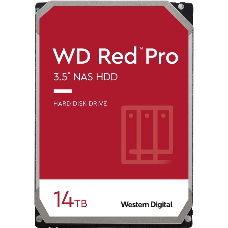 WD Red Pro WD141KFGX-20PK 14 TB Hard Drive - 3.5" Internal - SATA (SATA/600) - Thumbnail 2