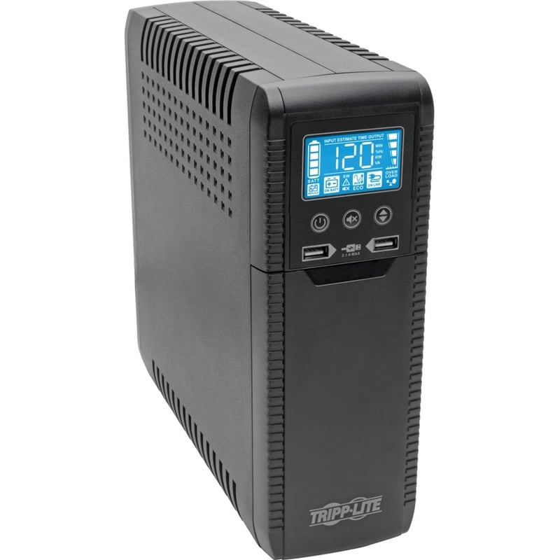 Tripp Lite by Eaton UPS Line-Interactive UPS with USB and 8 Outlets - 120V 1000VA 600W 50/60 Hz AVR ECO Series - Thumbnail 1