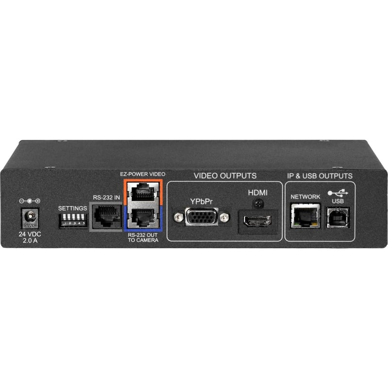 Vaddio RoboSHOT QUSB System - Includes PTZ Camera and USB Interface - Black - Thumbnail 3