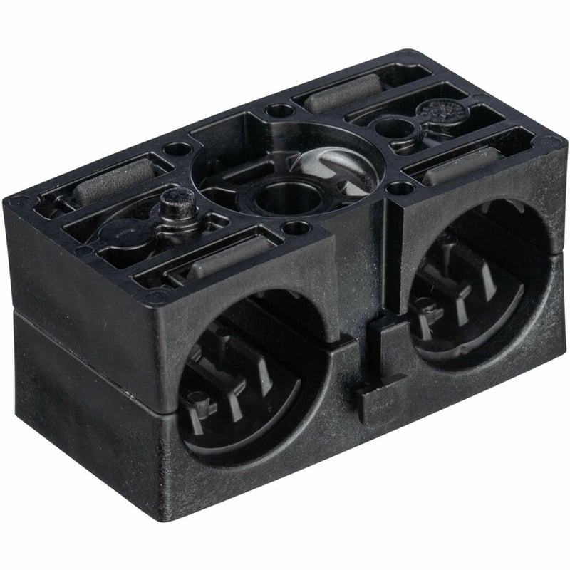Panduit HV19CC2 Cable Clamp, 2 position, black - Thumbnail 4