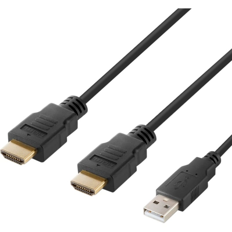 Belkin Modular HDMI Dual-Head Host Cable 6 ft. - Thumbnail 2
