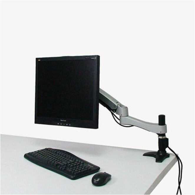 Amer Mounts Long Articulating Monitor Arm with Grommet Base for 15"-26" LCD/LED Screens - Thumbnail 2