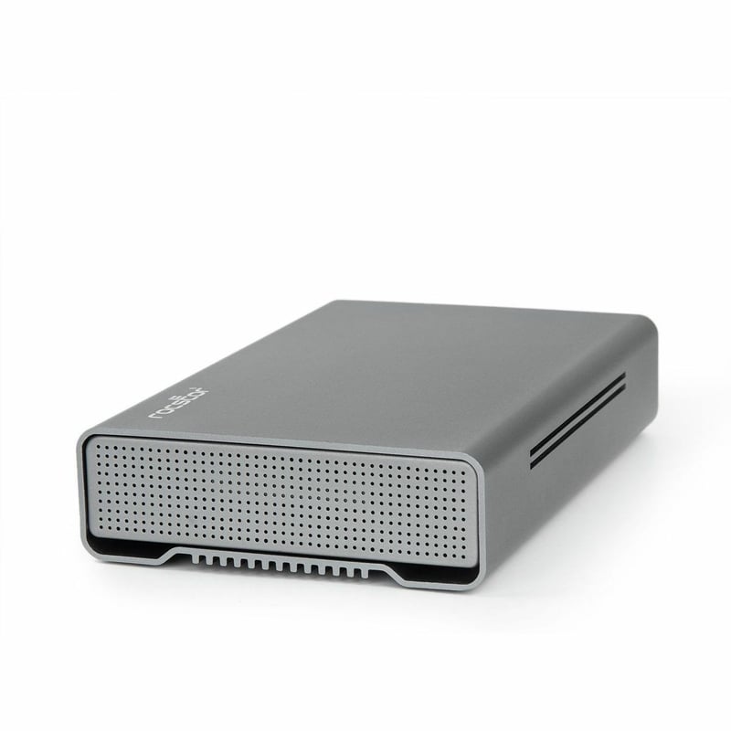 ROCPRO D90 - 28 TB 7200 RPM USB 3.1 10GBPS - ALUMINUM GRAY - Thumbnail 1