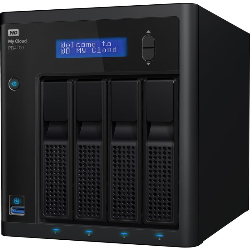 WD 24TB My Cloud PR4100 Pro Series Media Server with Transcoding, NAS - Network Attached Storage - Thumbnail 4