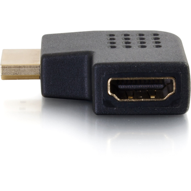 THE RIGHT ANGLE HDMI ADAPTER WITH A LEFT EXIT IS IDEAL FOR INSTALLATIONS IN SPAC - Thumbnail 2