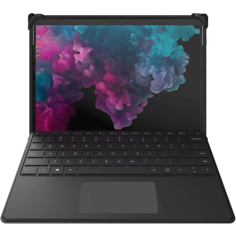 The Joy Factory aXtion Edge MP Rugged Carrying Case Microsoft Surface Pro X Tablet - Clear - Thumbnail 2